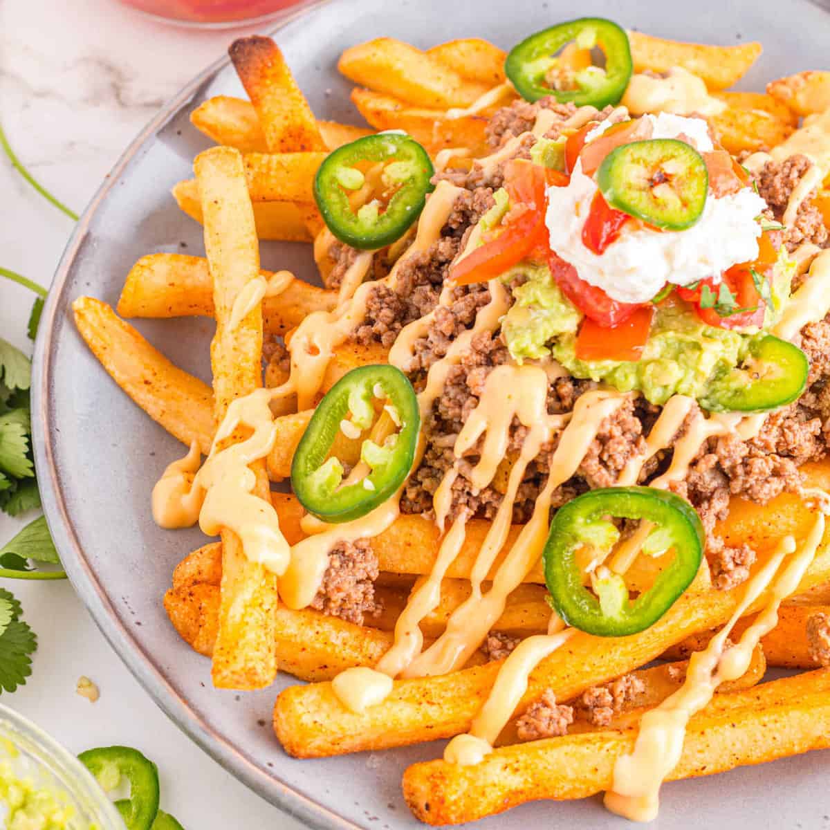 Finger Fries Nachos